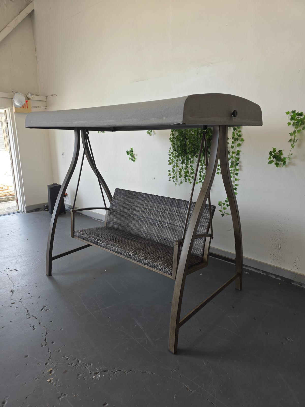 Agio McKinnon Woven Patio Swing