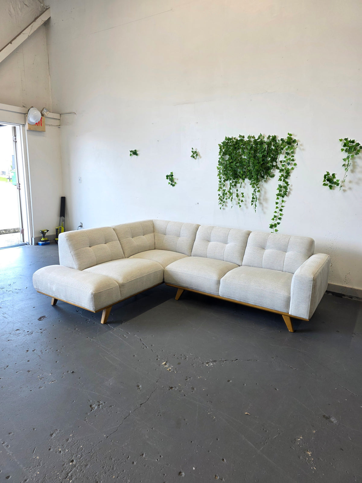 Aiden & Ivy Aeva Fabric Sectional
