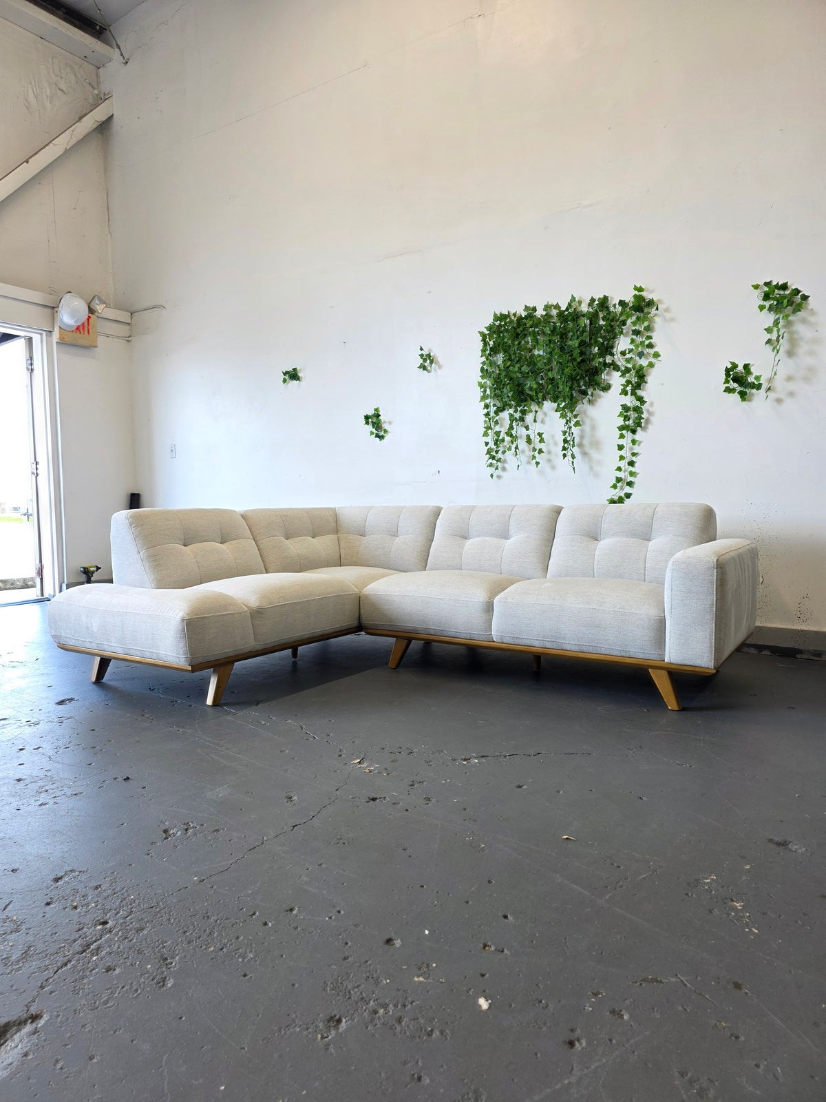 Aiden & Ivy Aeva Fabric Sectional